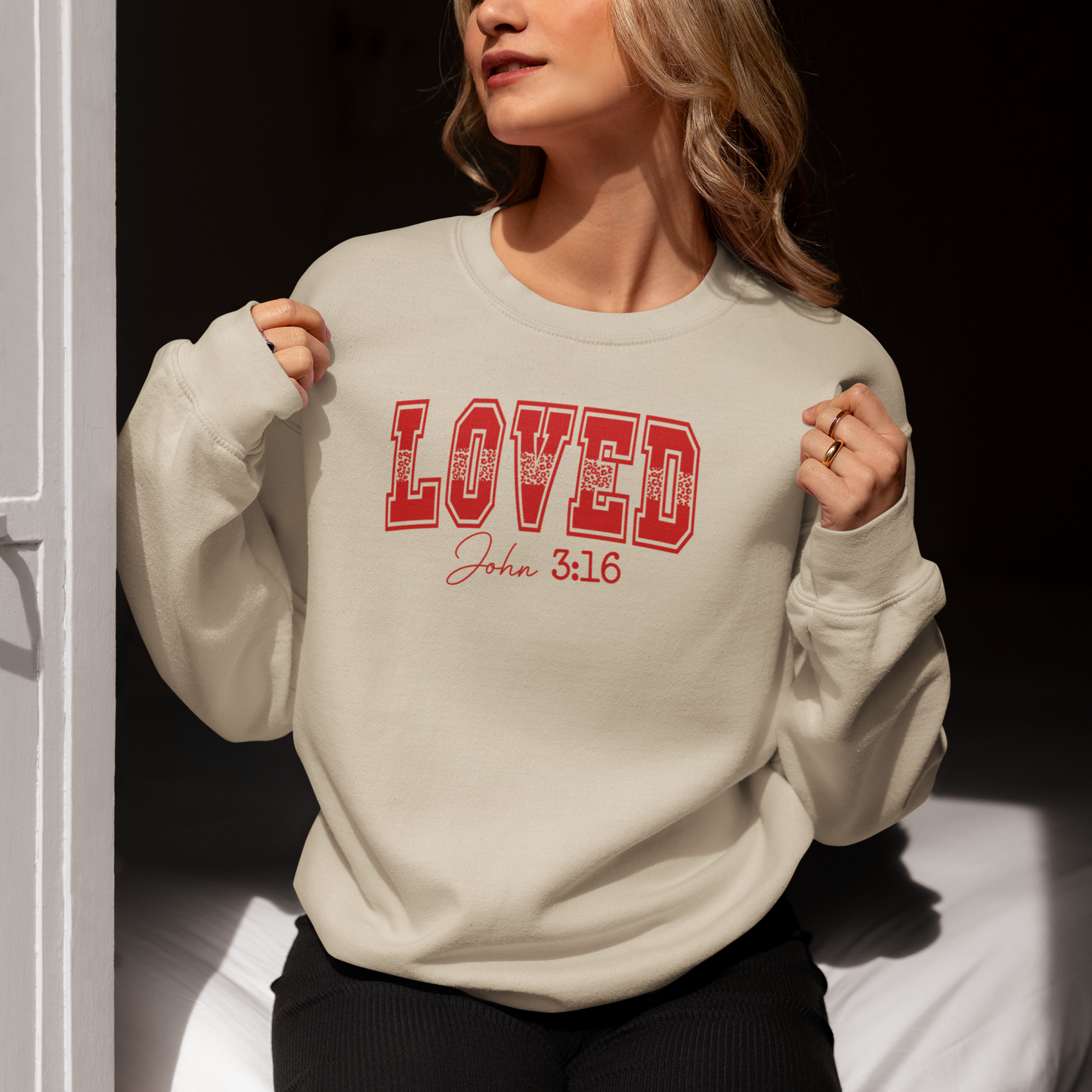 John 3:16 Sweatshirt - Limited Edition Valentine's Day Collection