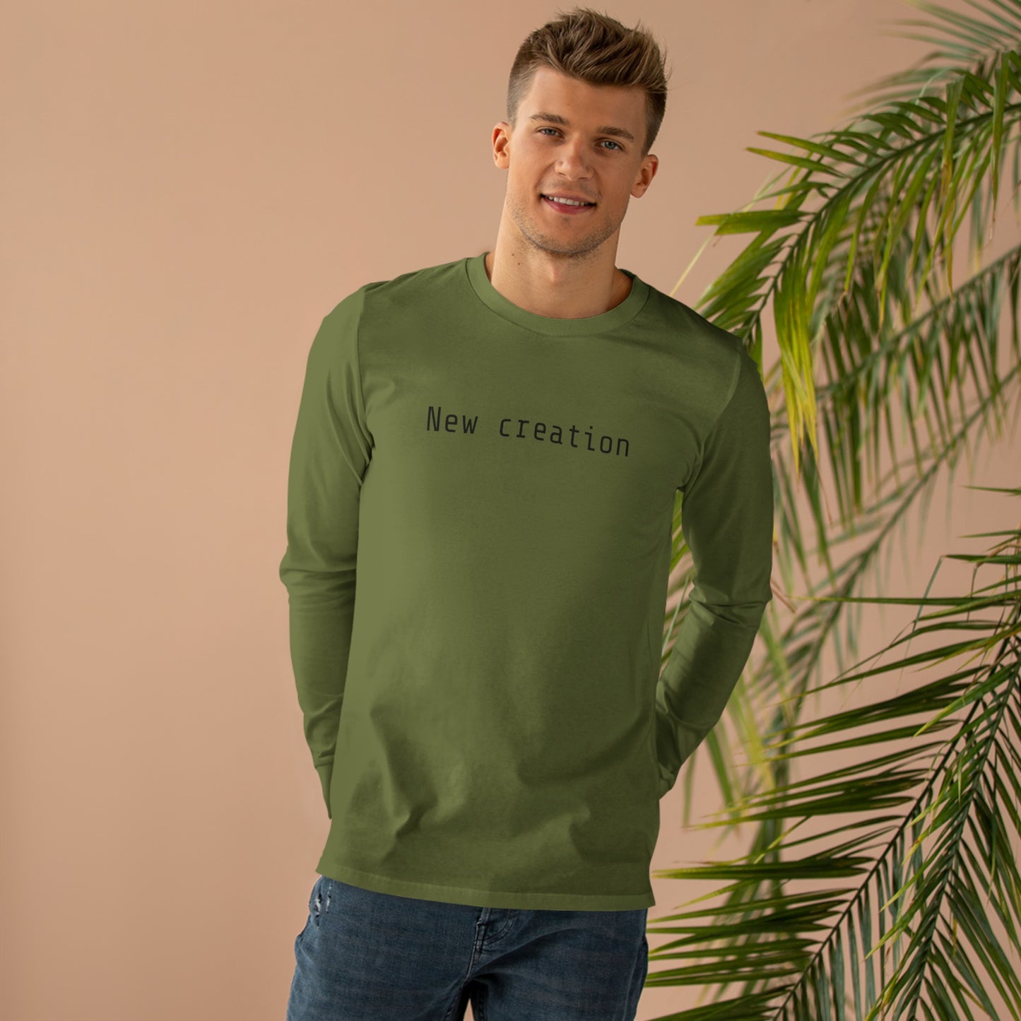 Men’s New Creation Long sleeve T-Shirt