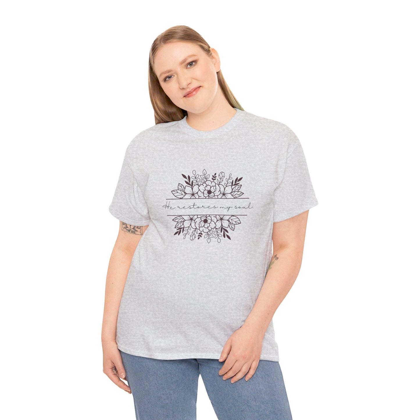 Women's He Restores My Soul T-Shirt