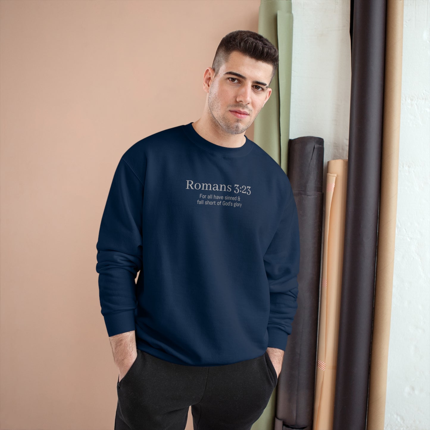 Men's Romans 3:23 Sweatshirt