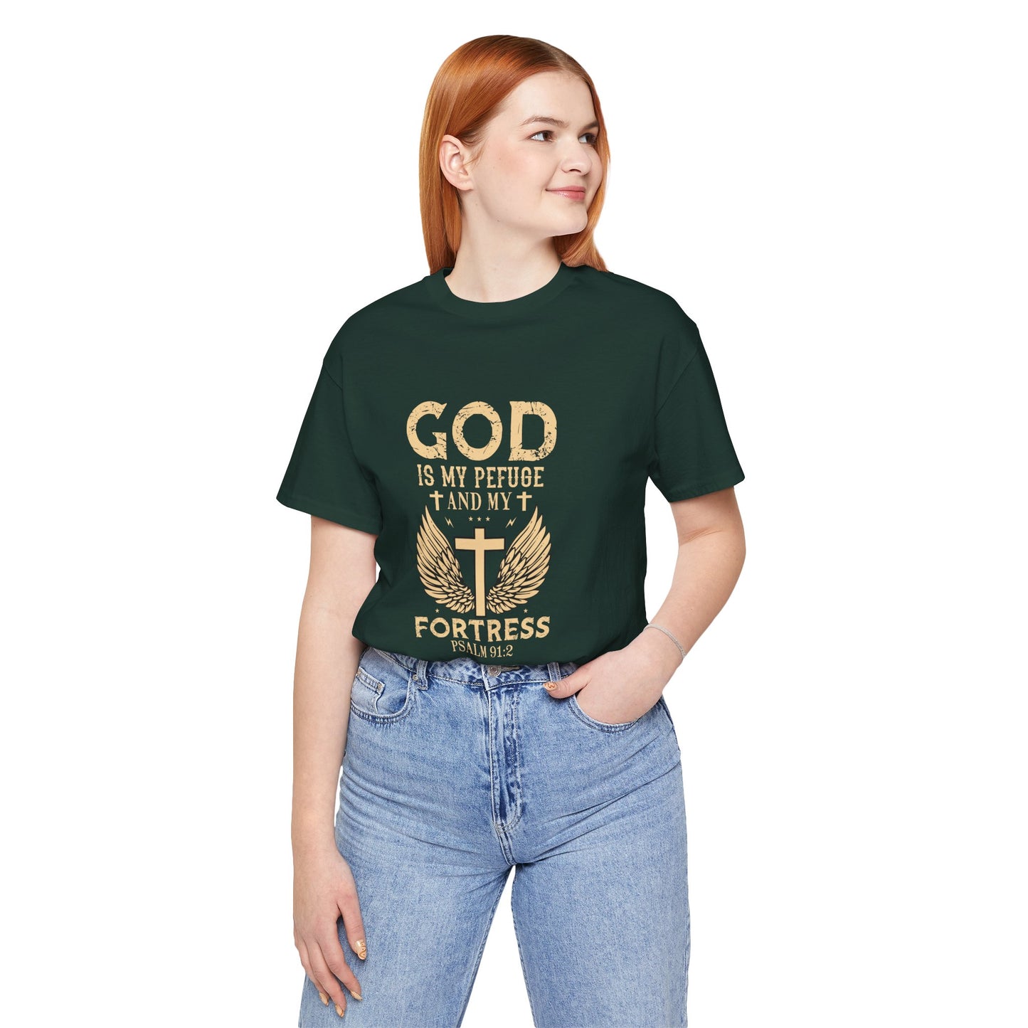 God is My Refuge T-Shirt