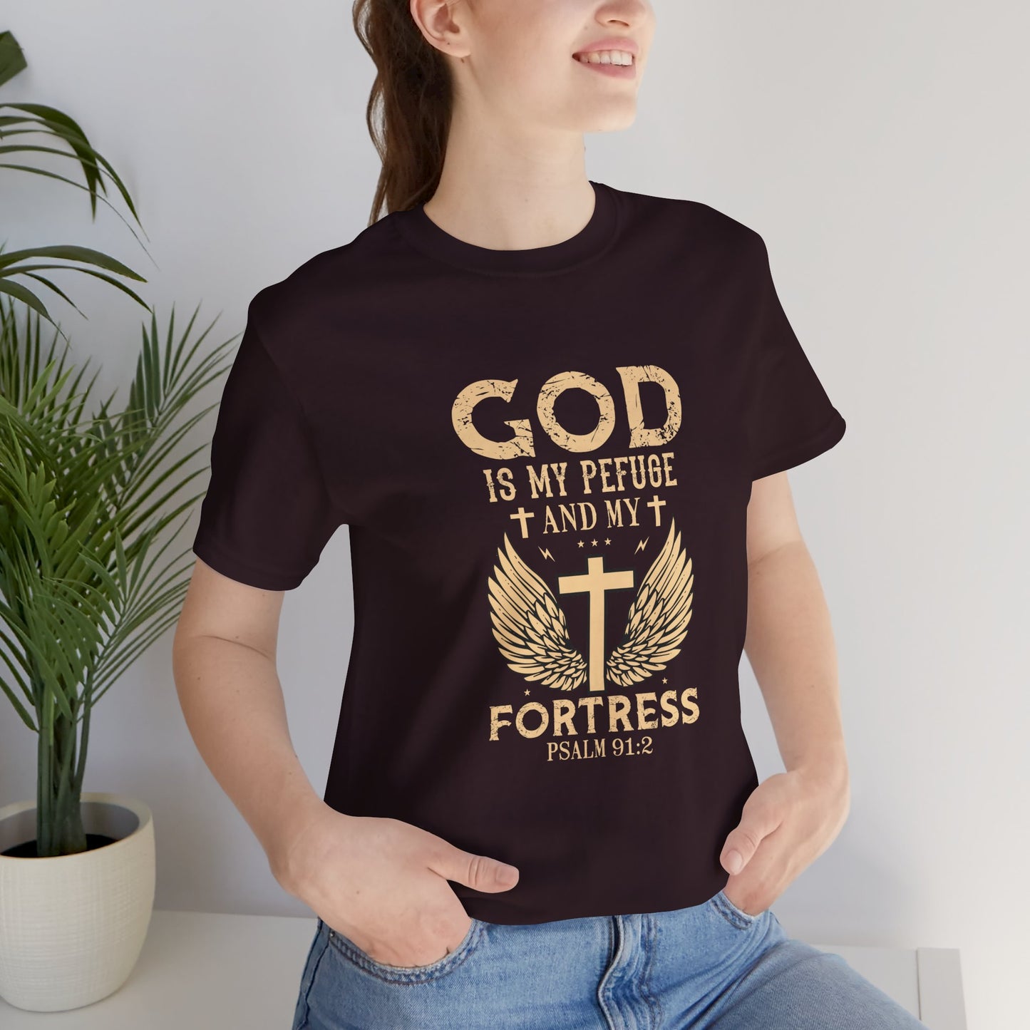 God is My Refuge T-Shirt