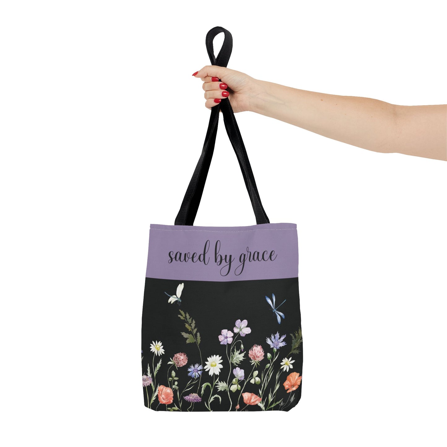 Saved by Grace Tote Bag