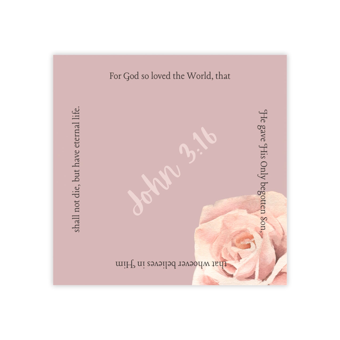 For God so loved Post-it® Note Pads