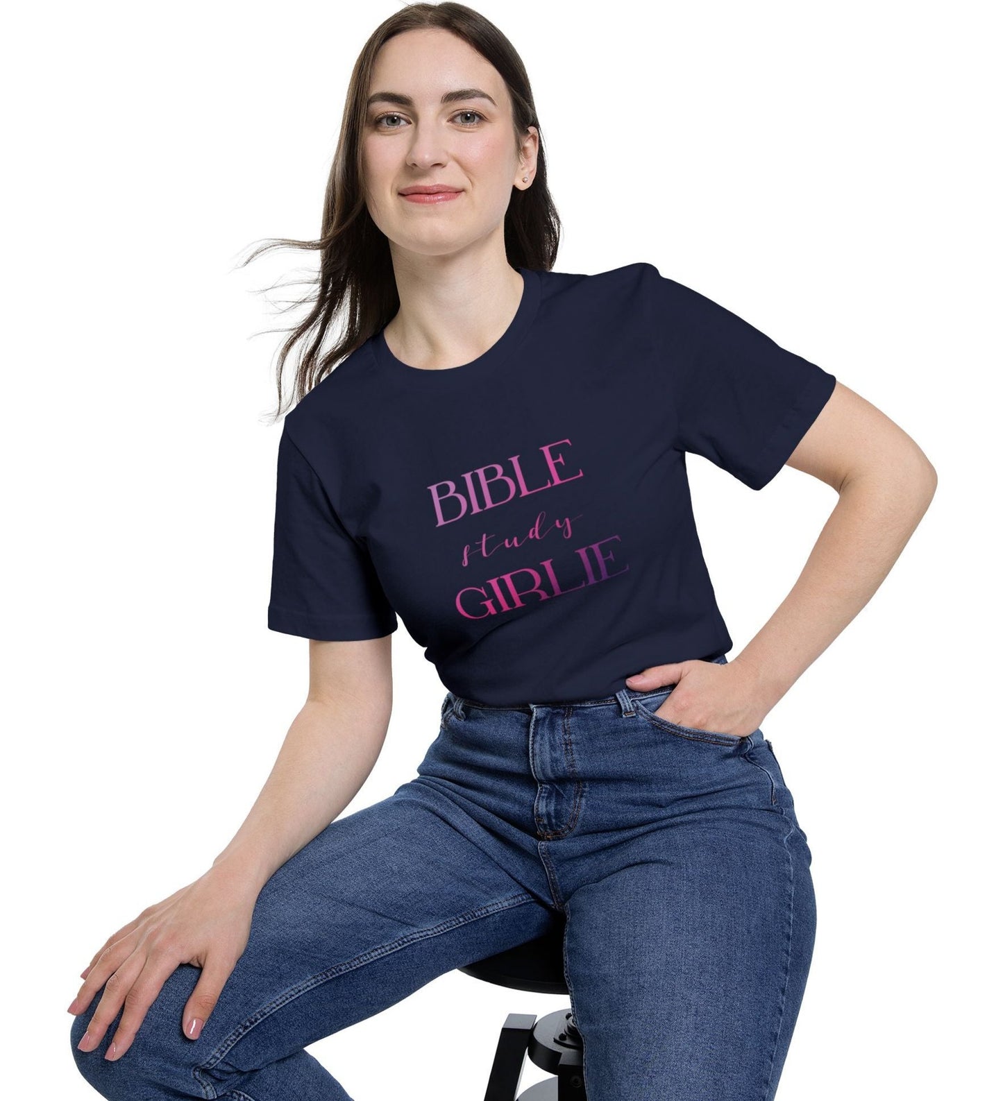 Bible Study Girlie T-Shirt