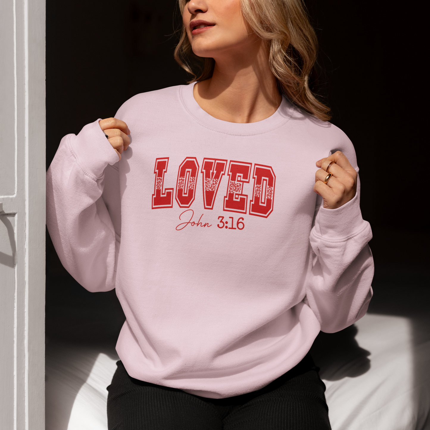 John 3:16 Sweatshirt - Limited Edition Valentine's Day Collection