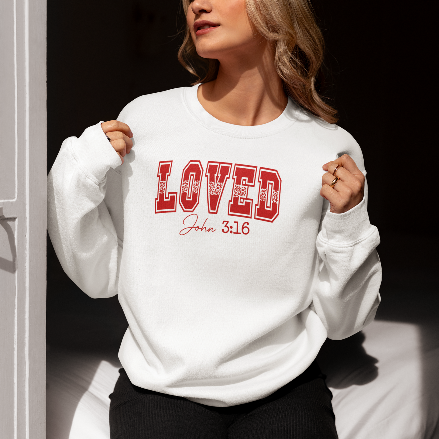 John 3:16 Sweatshirt - Limited Edition Valentine's Day Collection