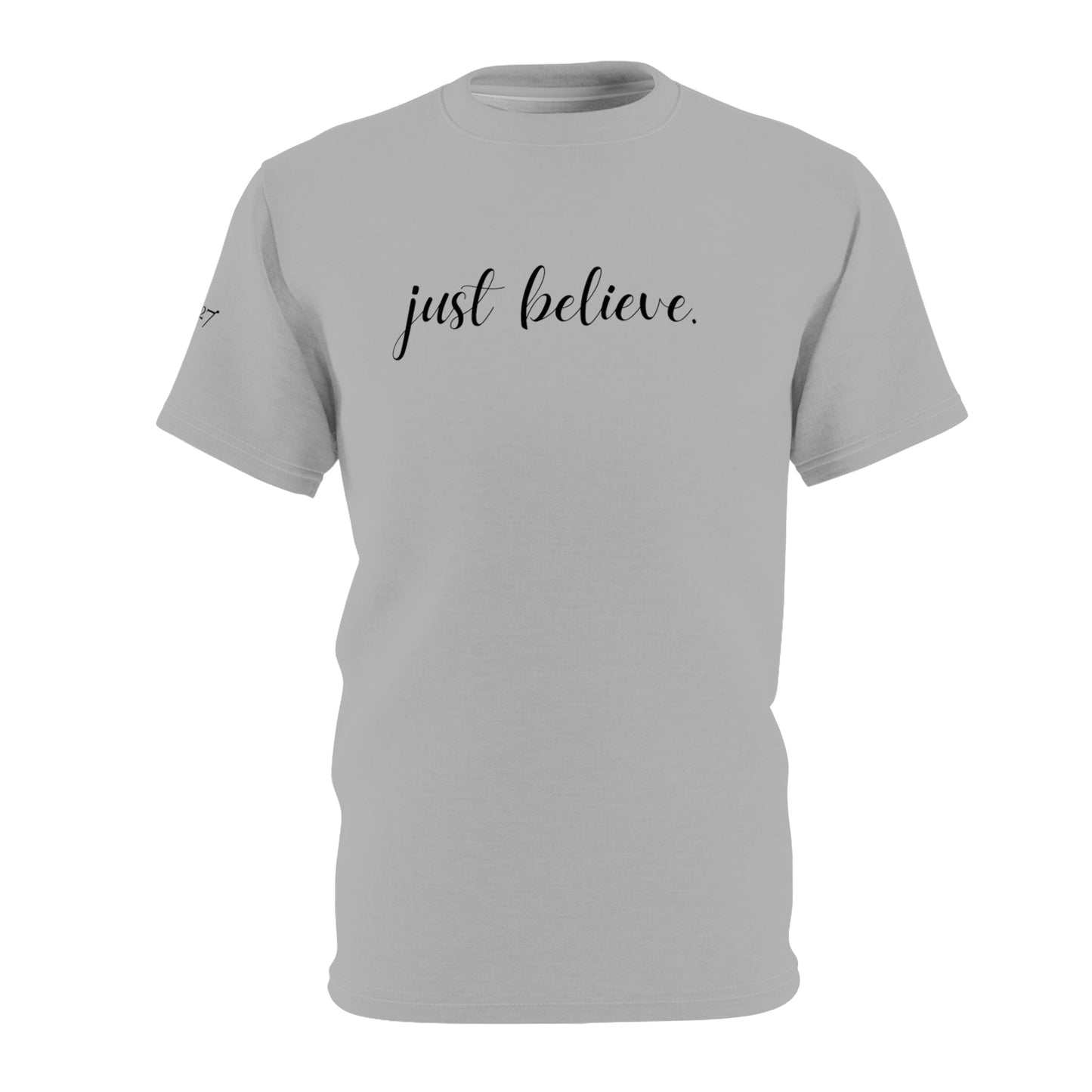 Just Believe T-Shirt (Gray)