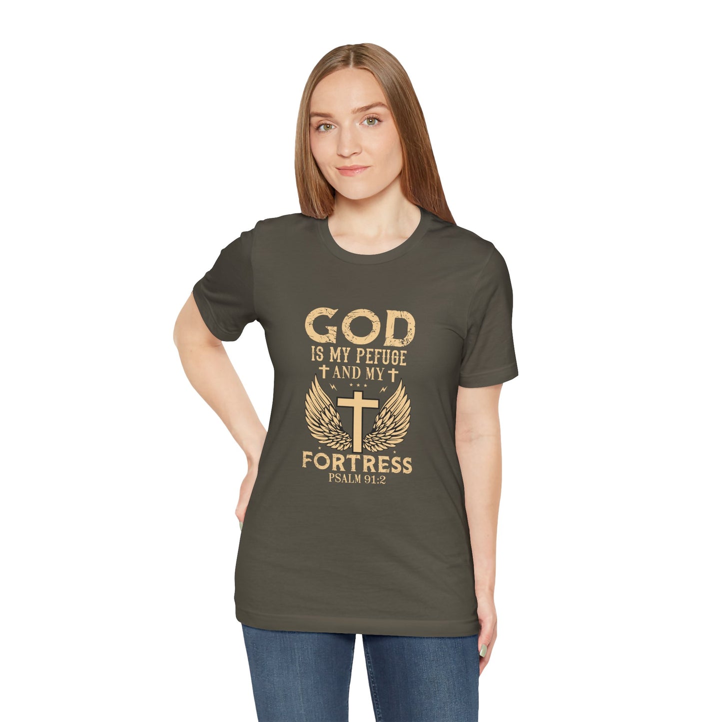 God is My Refuge T-Shirt