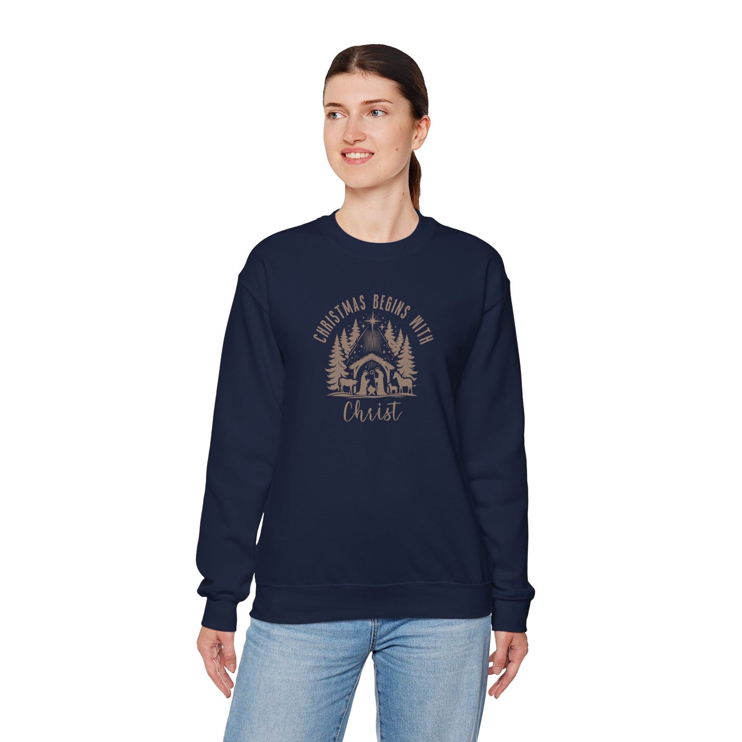 Christmas Begins with Christ - Limited-Edition Sweatshirt