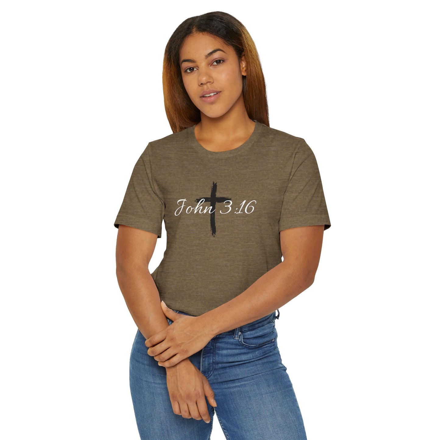 John 3:16 Jersey T-Shirt