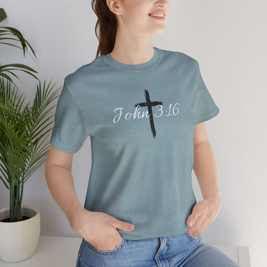 John 3:16 Jersey T-Shirt