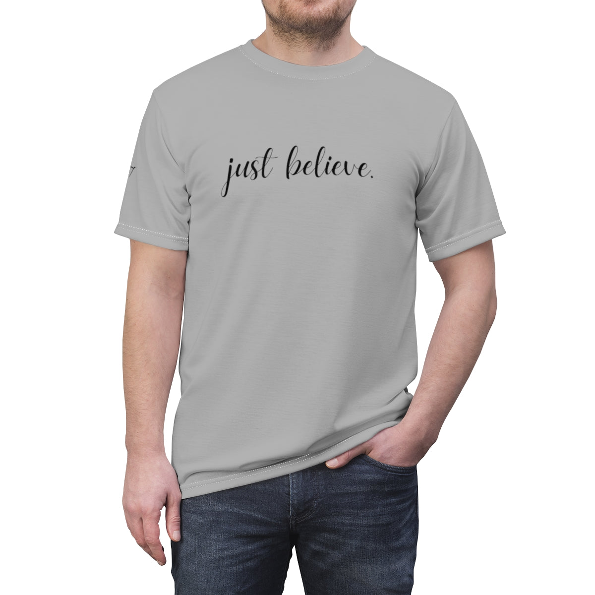 Just Believe T-Shirt (Gray)