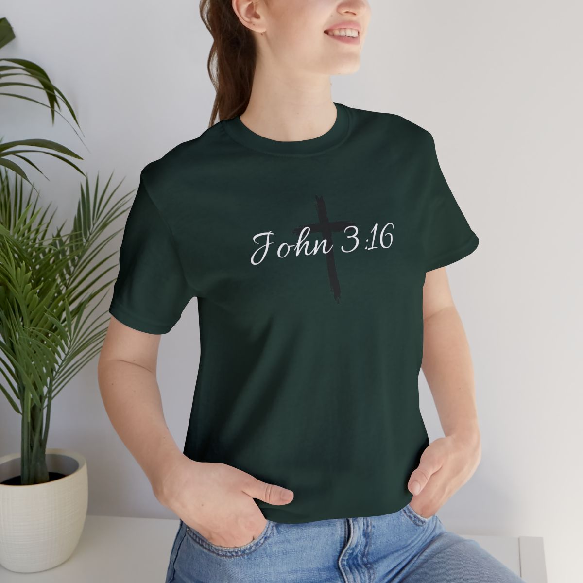 John 3:16 Jersey T-Shirt