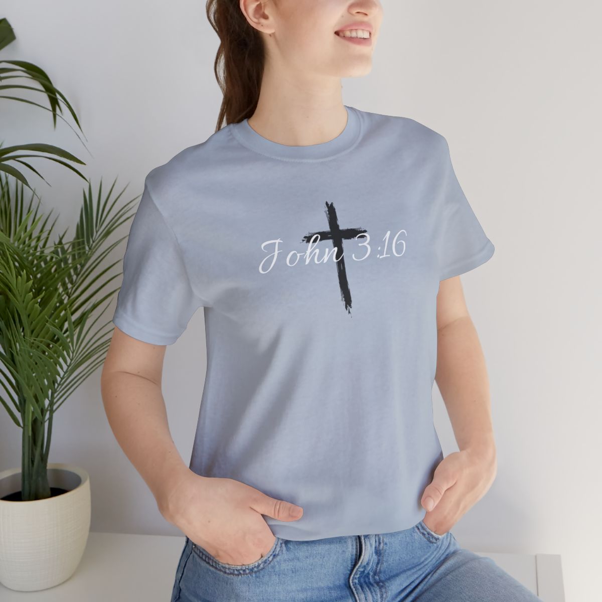 John 3:16 Jersey T-Shirt