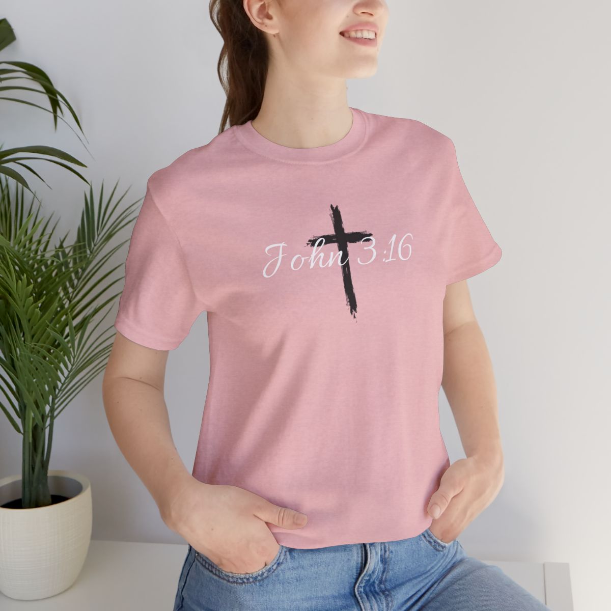 John 3:16 Jersey T-Shirt