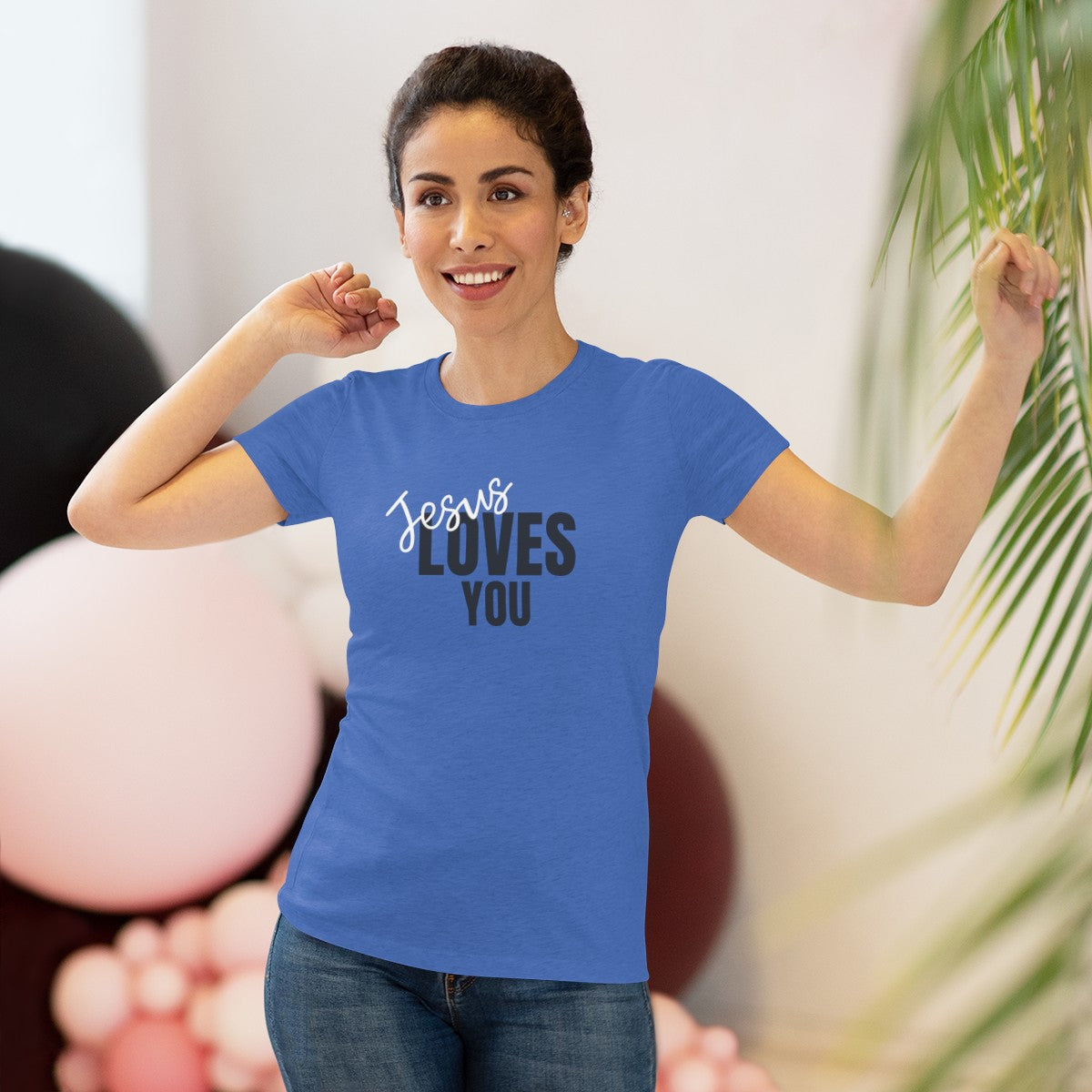 Women's Jesus Loves You T-Shirt